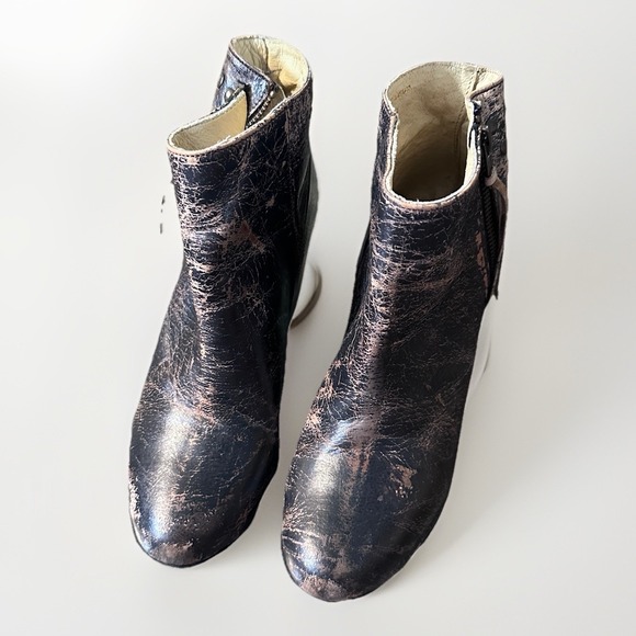 BED STU Cobbler Series Ghent Distressed Studded Ankle Boots Women's Size 9 - Picture 2 of 9